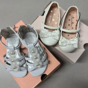 Christie & Jill & Okie Dokie Summer Girl’s Dress Shoes Lot Size 6